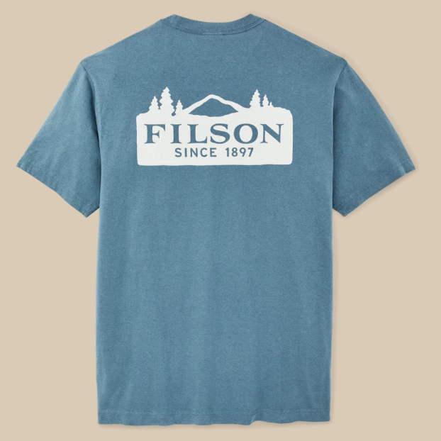Scenic Graphic T-Shirt- Bluefin